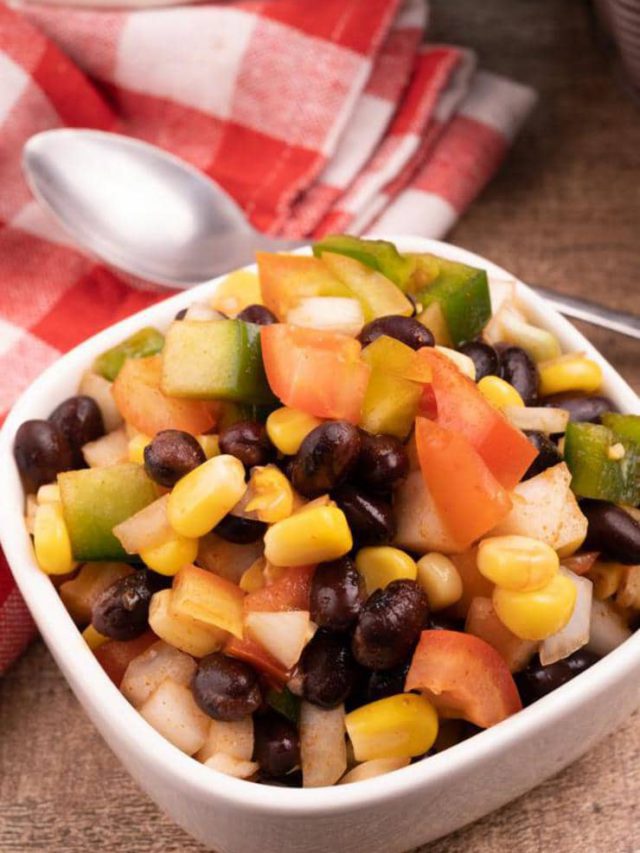 EASY SALSA BEST HOMEMADE BLACK BEAN CORN SALSA RECIPE Story