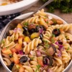 Easy Pasta Salad – Best Homemade Bruschetta Pasta Salad Recipe – {Easy} Lunch – Dinner – Snacks – Side Dishes – Quick – Simple