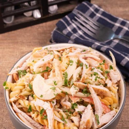 Easy Pasta Salad – Best Homemade Chicken Fajita Pasta Salad Recipe – {Easy} Lunch – Dinner – Snacks – Side Dishes – Quick – Simple