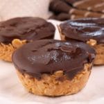 Easy No Bake Chocolate Peanut Butter Granola Cups - Best Desserts - Snacks - Party Food