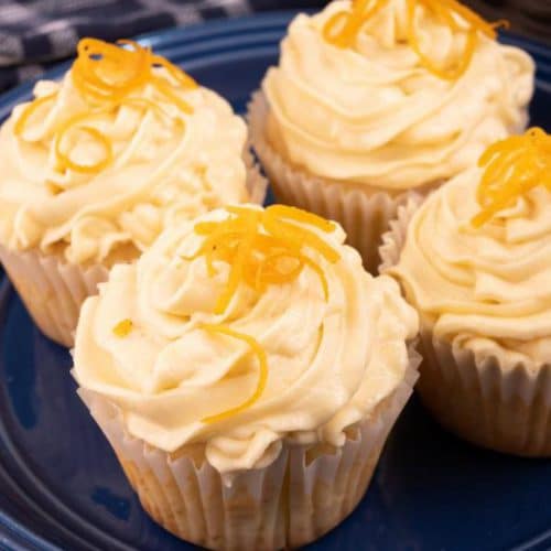 Easy Cupcakes – Best Frosted Orange Creamsicle Cupcake Recipe – Desserts – Snacks – Kids Party Food