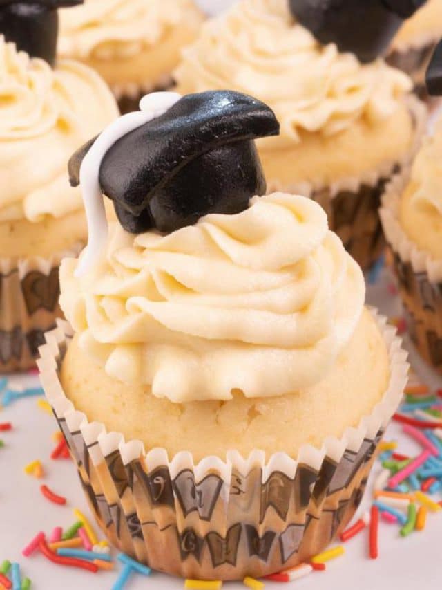 GRADUATION CUPCAKES RECIPE STORY