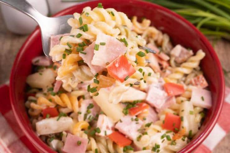 Easy Hawaiian Pasta Salad