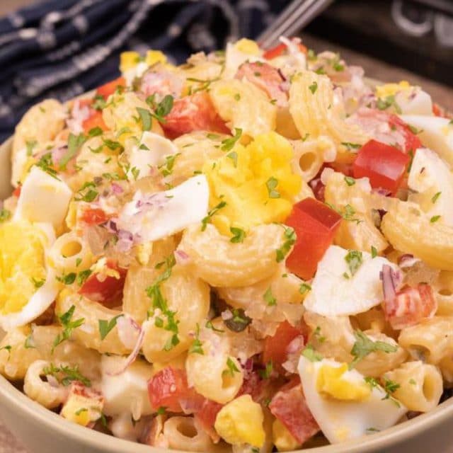 quick and easy macaroni salad recipe