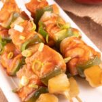 Labor Day Skewer Recipes - Summer Chicken Hawaiian Kabobs