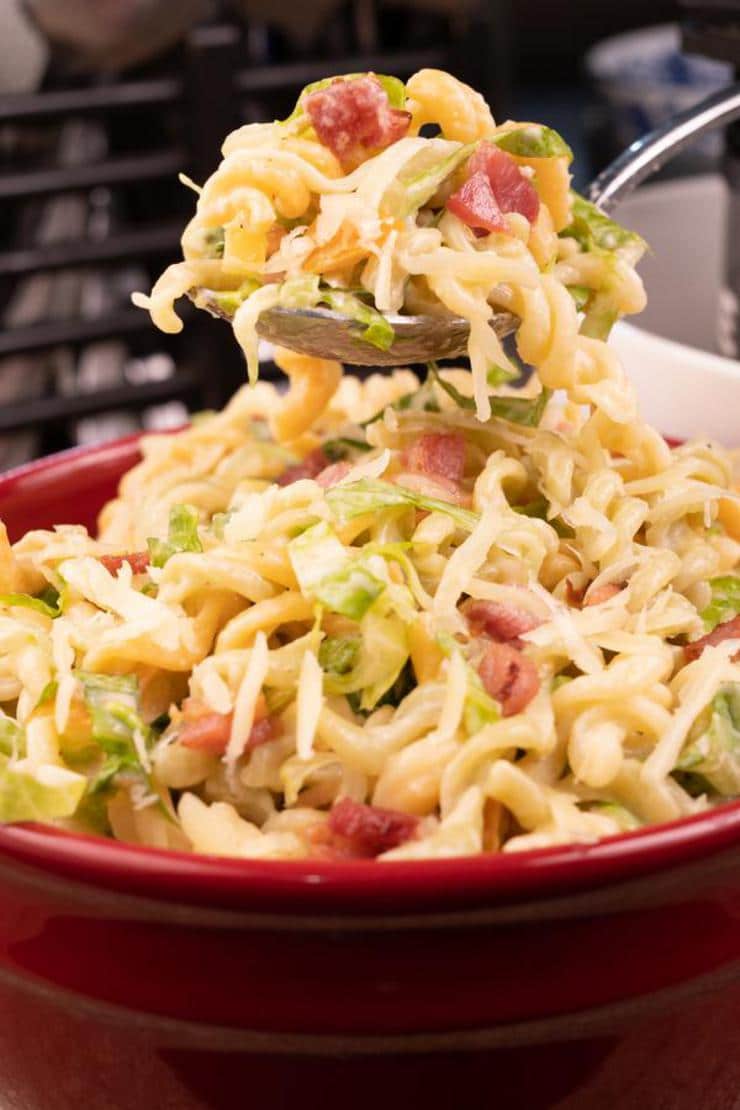 Easy Bacon Ranch Pasta Salad