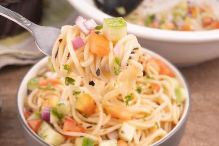 Easy California Spaghetti Salad