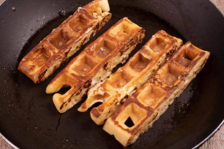 Easy French Toast Waffle Sticks
