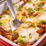Easy Taco Lasagna – Best Homemade Mexican Taco Lasagna Casserole Recipe – Lunch – Dinner – Side Dish – Quick – Simple