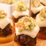 Easy Cheeseburger Bites – Best Homemade BBQ Mini Guacamole Burger Bites Recipe – Lunch – Dinner – Side Dish – Appetizers - Party Food