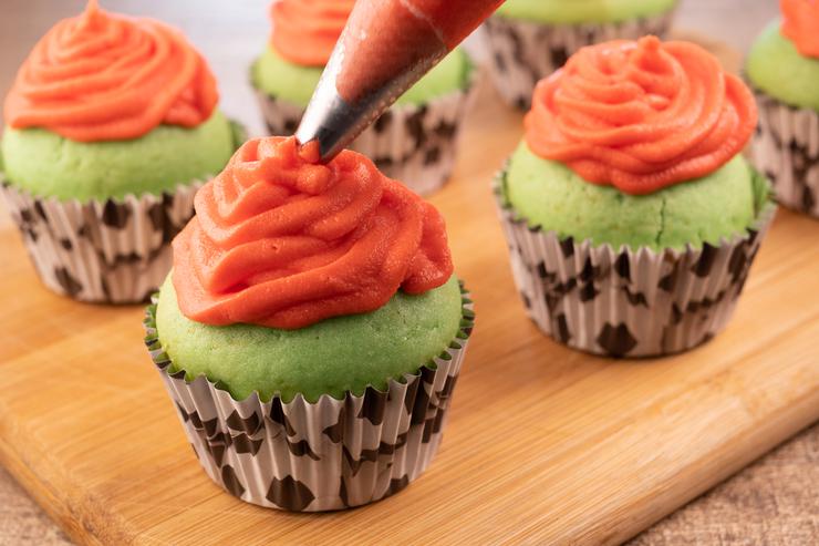 Easy Watermelon Cupcakes