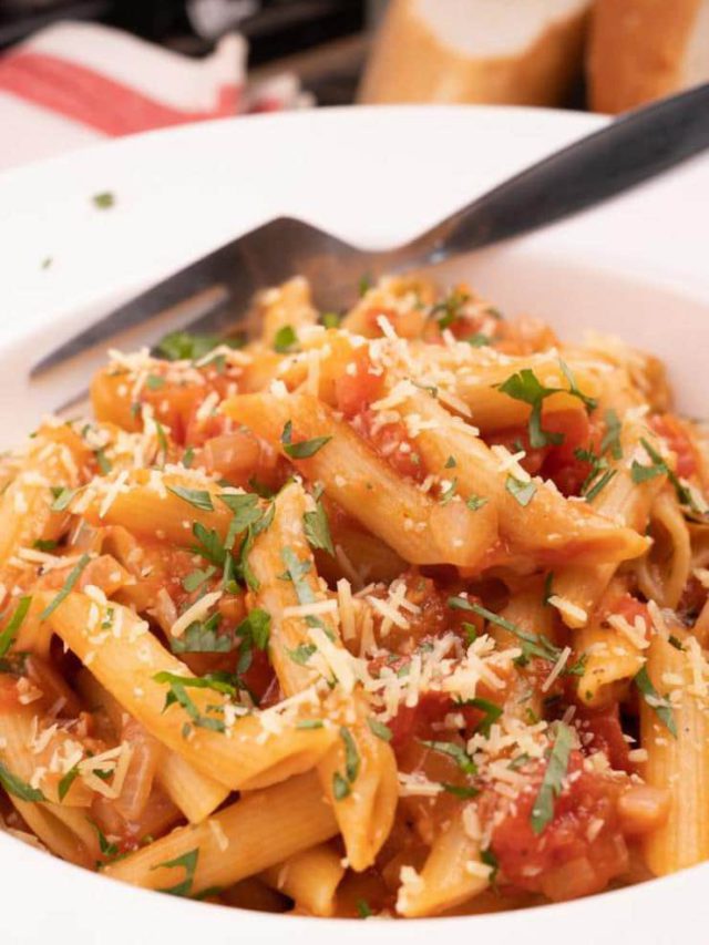 Easy Penne Pomodoro Pasta Recipe Story