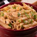Easy Crockpot Buffalo Chicken Pasta – Best Homemade Pasta Recipe – Slow Cooker Dinner – Comfort Food – Quick – Simple