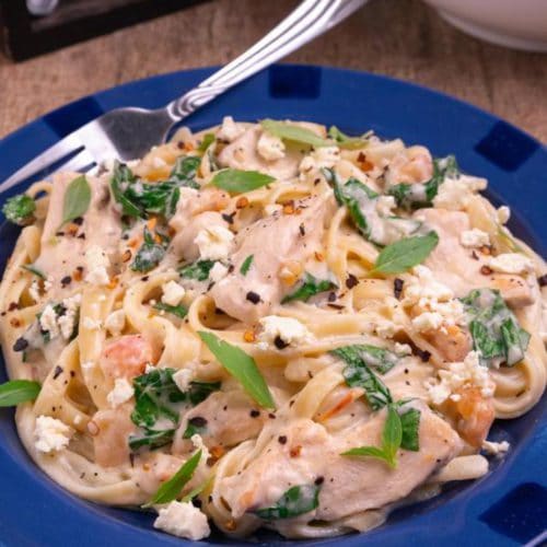 Easy Tuscan Chicken Pasta – Best Homemade Chicken Pasta Recipe – Dinner – Lunch – Quick – Simple