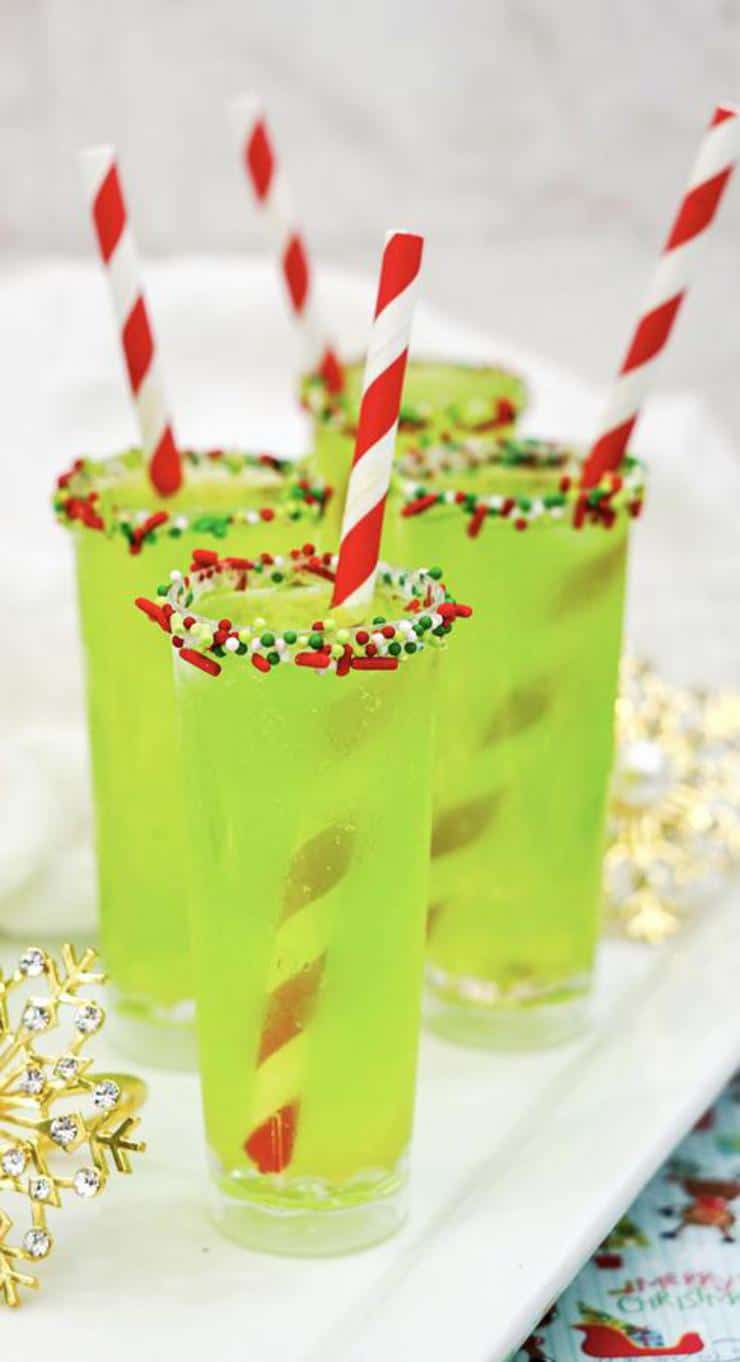 Alcohol Drinks Grinch Shots