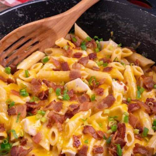Easy Cheesy Ranch Chicken Pasta – Best Homemade Chicken Pasta Recipe – Dinner – Lunch – Quick – Simple