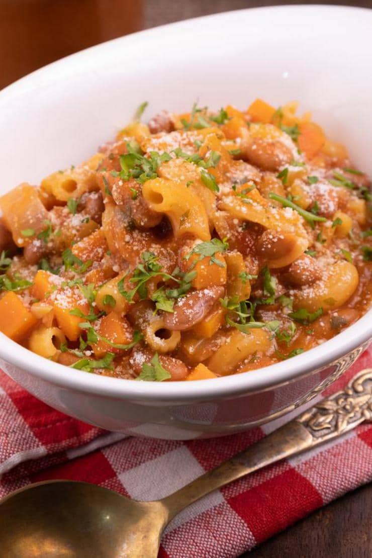 Easy Pasta Fagioli – Best Homemade Bean and Pasta Soup Recipe – Dinner ...