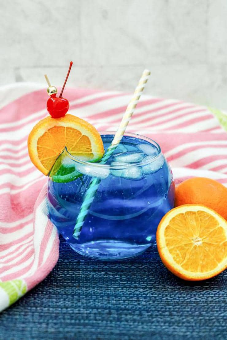 Alcoholic Drinks – BEST Blue Lagoon Cocktail Recipe – Easy and Simple