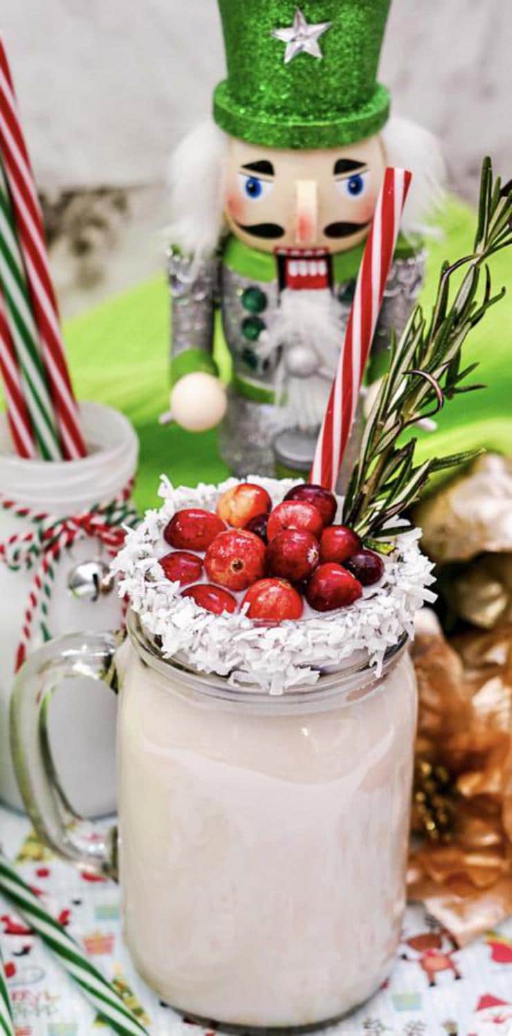 Alcohol Drinks Spiked Rum Santa Milk