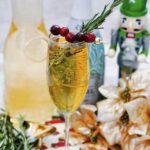 Alcoholic Drinks – BEST Sparkling White Christmas Cocktail Recipe – Easy and Simple