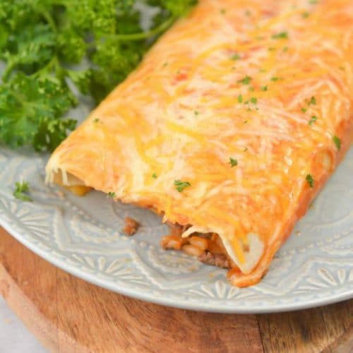 5 Ingredient Beef Enchilada - Easy Budget Meal Recipe - Dinner - Lunch - Party Food