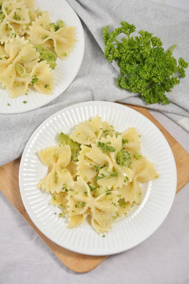 5 Ingredient Garlic Butter Pasta Budget Meal