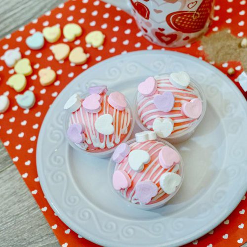 Easy Conversation Heart Hot Chocolate Bombs - Best Valentines Hot Cocoa Bombs
