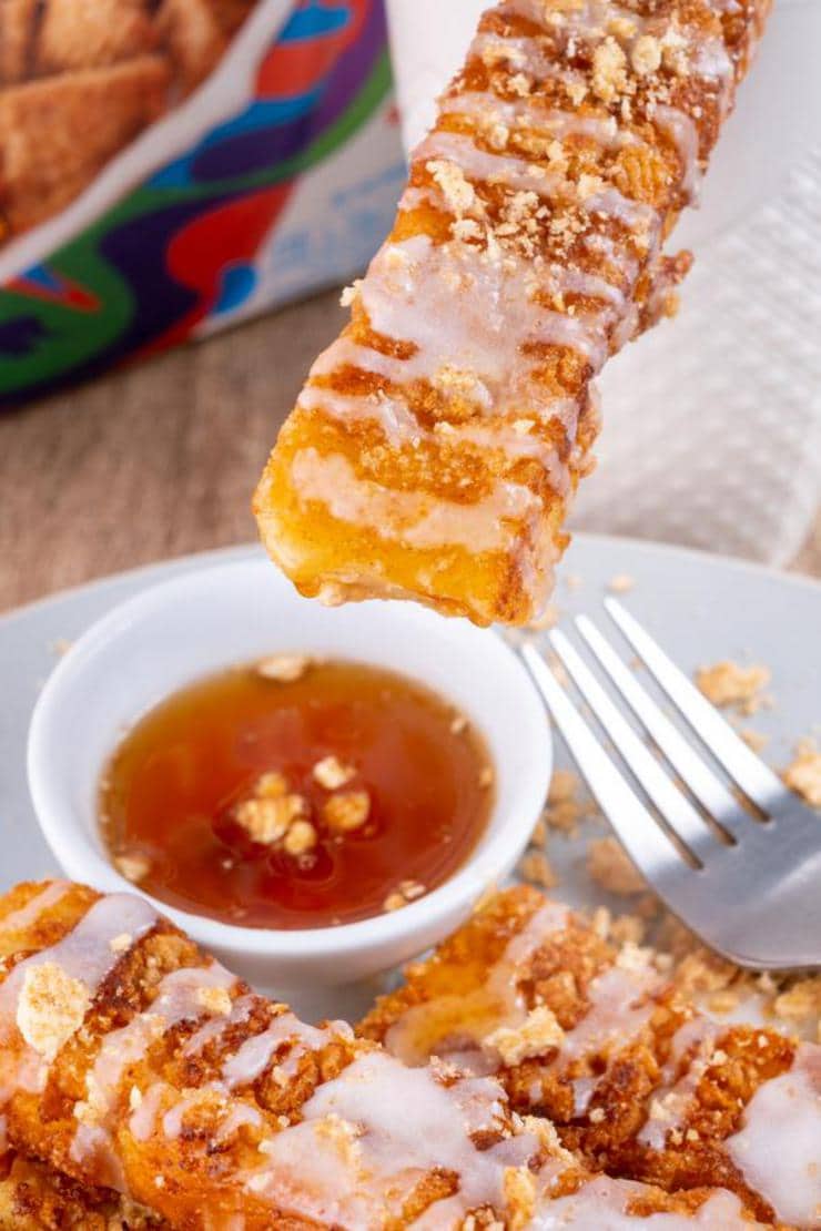 Easy Cinnamon Toast Crunch French Toast Sticks