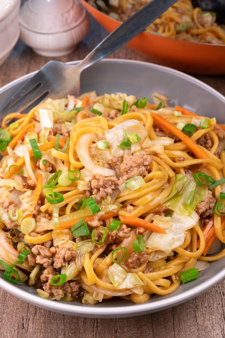 15 Minute Hoisin Beef Noodles – Best Homemade Easy Hoisin Noodles Recipe – Dinner – Lunch – Quick – Simple