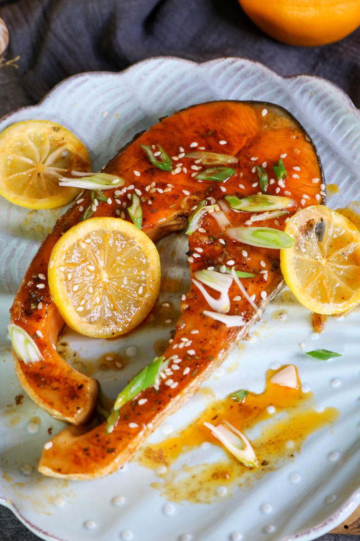 Easy Honey Garlic Salmon - Best Seafood Recipe for Dinner - Date Night - Parties
