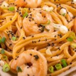 Easy Shrimp Teriyaki Pasta – Best Homemade Shrimp Teriyaki Pasta Recipe – Dinner – Lunch – Quick – Simple