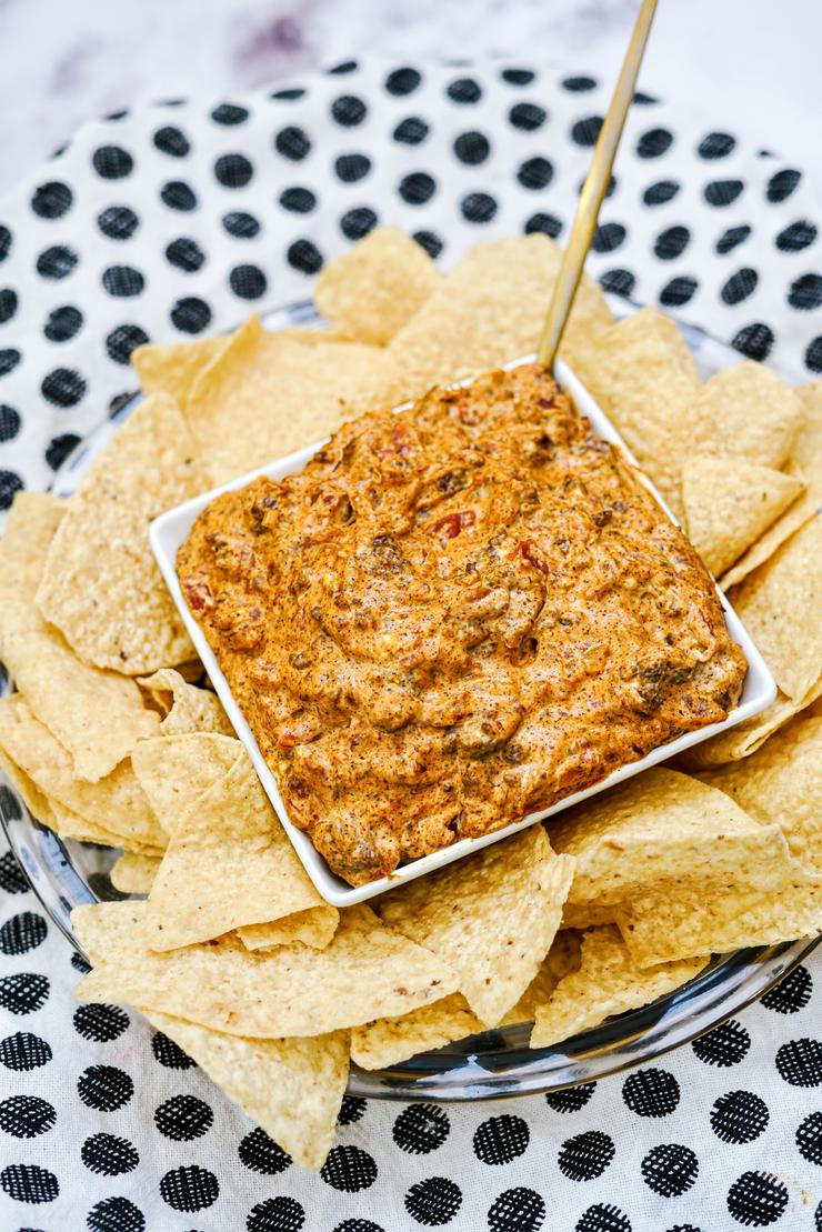 Easy Taco Dip – Best Homemade Ground Beef Dip Recipe – Appetizers – Snacks – Party Food – Quick – Simple