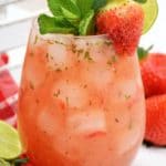 Alcoholic Drinks – BEST Strawberry Mango Mojito Cocktail Recipe – Easy and Simple Rum Drink