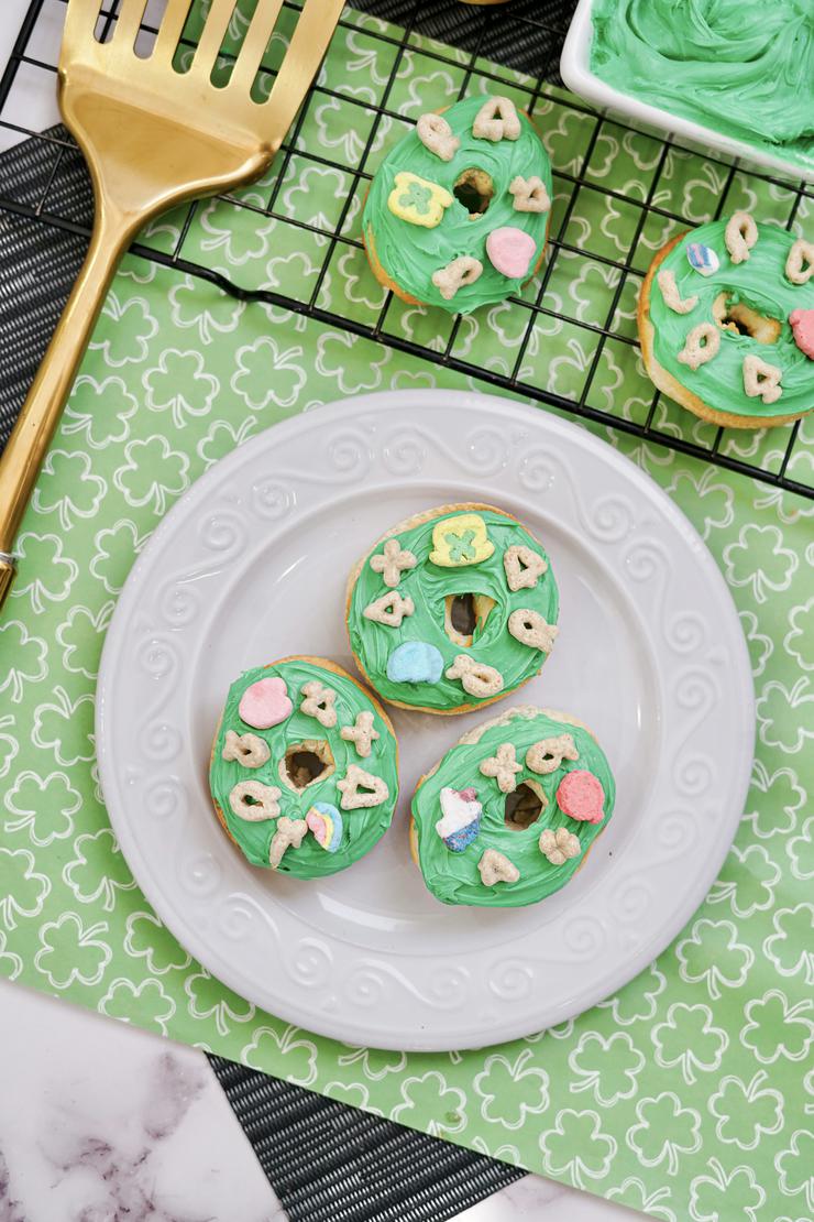 Air Fryer Lucky Charms Donuts