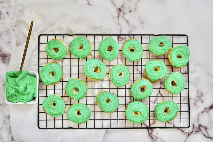 Air Fryer Lucky Charms Donuts