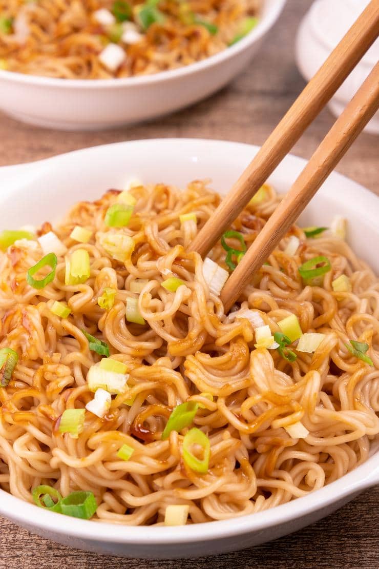 5 Ingredient Teriyaki Ramen Noodles - Easy Budget Meal Recipe - Dinner - Lunch - Party Food