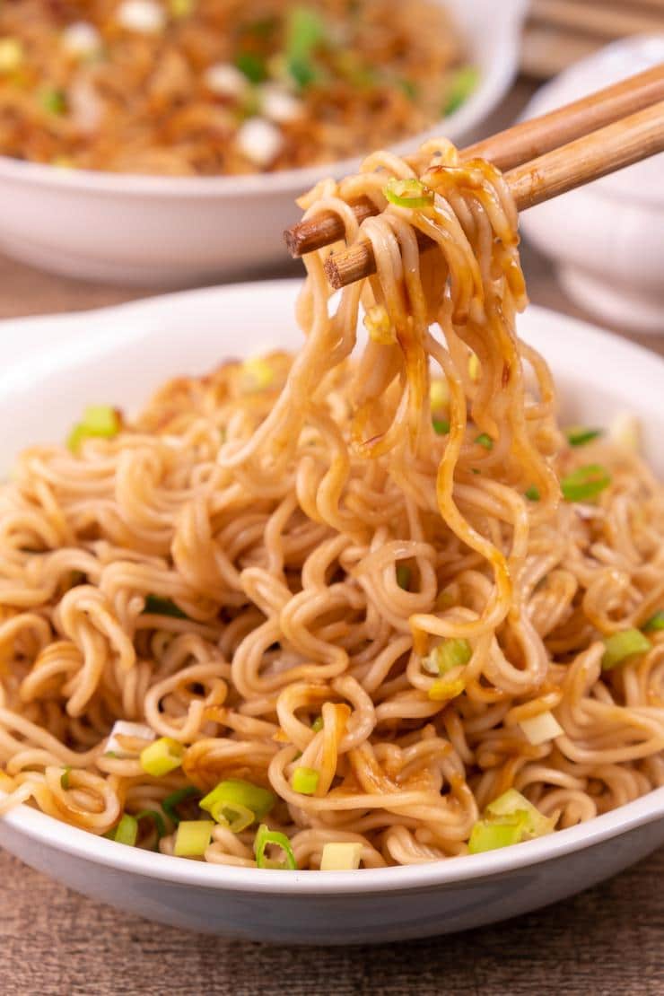 5 Ingredient Teriyaki Ramen Noodles