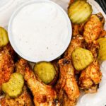 Air Fryer Nashville Hot Chicken Wings - Easy Chicken Meal Recipe - Appetizers - Dinner - Lunch - Party Food