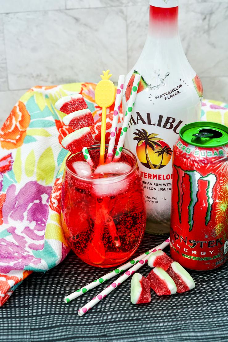 Spiked Watermelon Monster Energy