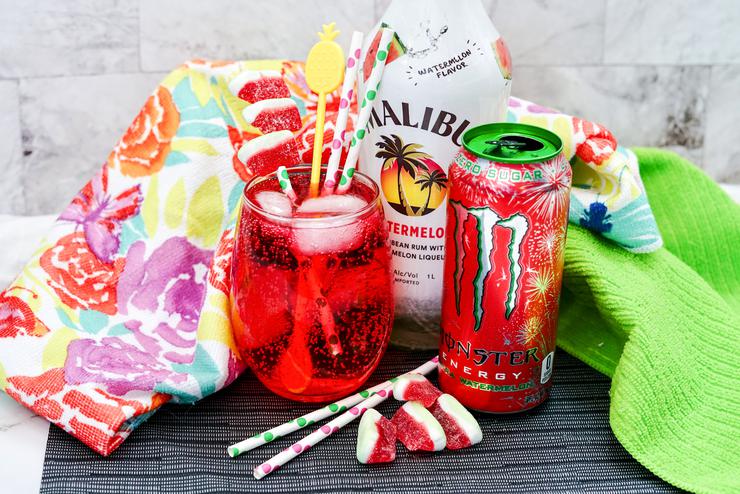 Spiked Watermelon Monster Energy