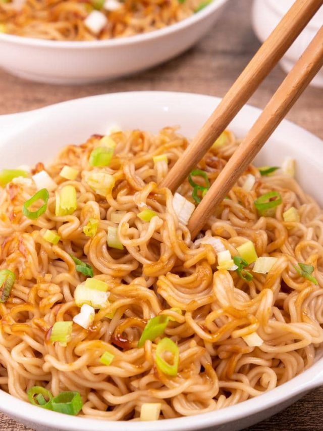 5 INGREDIENT TERIYAKI RAMEN NOODLES RECIPE STORY