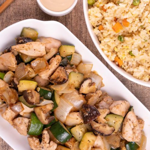Hibachi Chicken And Fried Rice - Easy Meal Recipe - Dinner - Lunch - Party Food