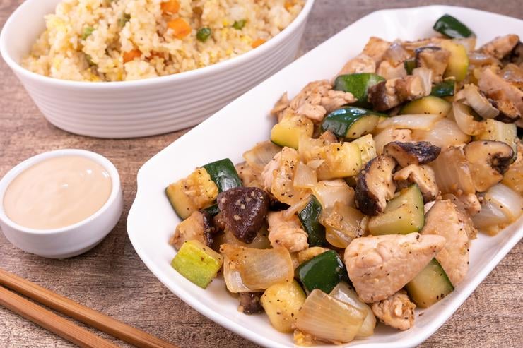 Hibachi Chicken And Fried Rice