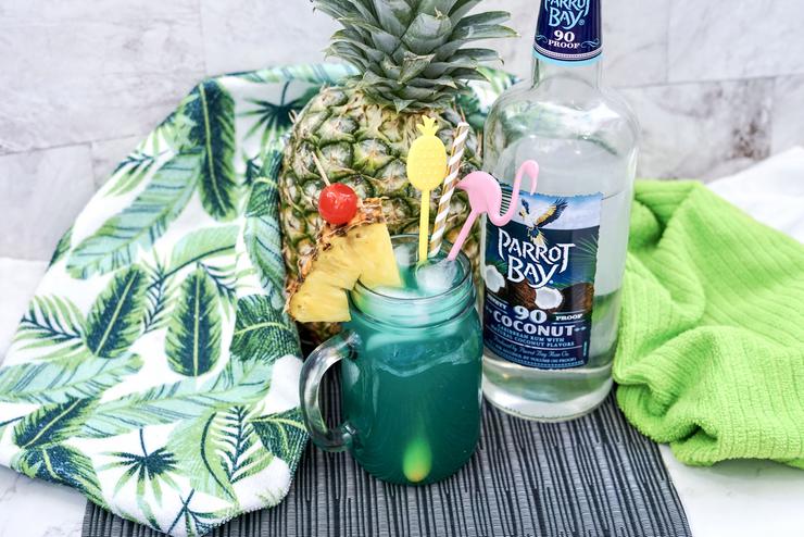 Alcohol Drink Blue Hawaiian