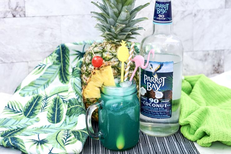 Alcohol Drink Blue Hawaiian