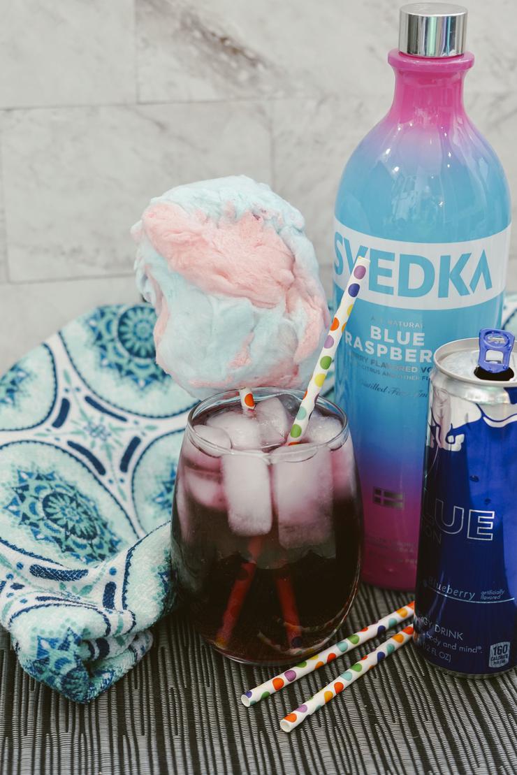Spiked Blueberry Red Bull