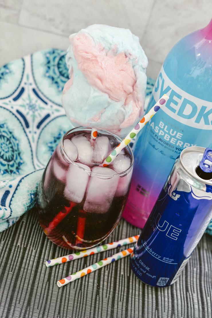 Spiked Blueberry Red Bull