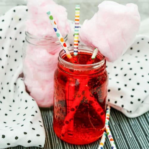 BEST Non Alcoholic Cotton Candy Mocktail Recipe – Easy and Simple Mocktail Drink