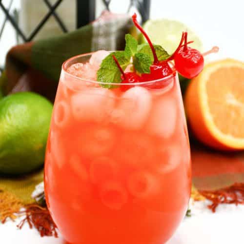 Alcoholic Drinks – BEST Caribbean Punch Cocktail Recipe – Easy and Simple Rum Mixed Drink