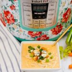 Instant Pot Buffalo Chicken Soup - Easy Meal Recipe - Dinner - Lunch